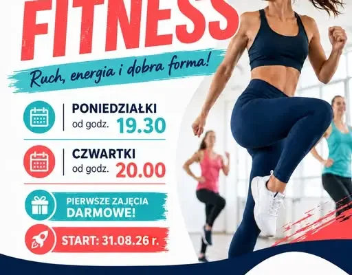 Zajęcia fitness w MGOK Szadek – ruszają od 31 sierpnia