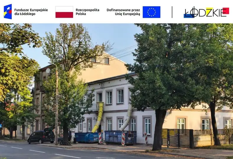 Trwa termomodernizacja budynków urzędu przy ul. Złotnickiego w Zduńskiej Woli