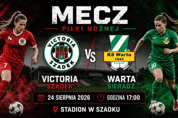 Kontrolny mecz piłkarek Victorii Szadek z Wartą Sieradz