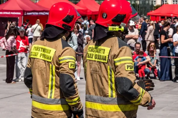 Strażacy z OSP Zduńska Wola zabezpieczali VIBE Festival 2026