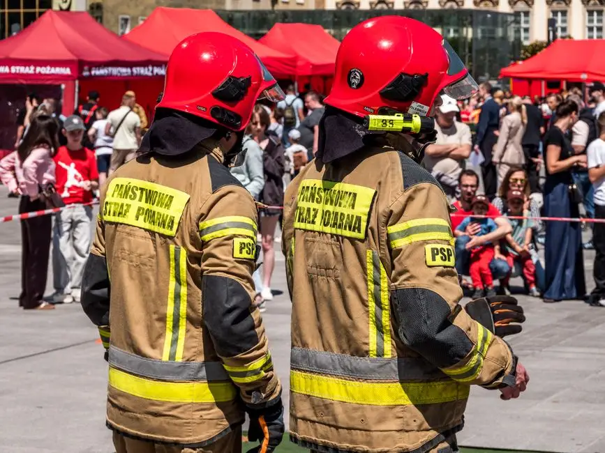 Strażacy z OSP Zduńska Wola zabezpieczali VIBE Festival 2026