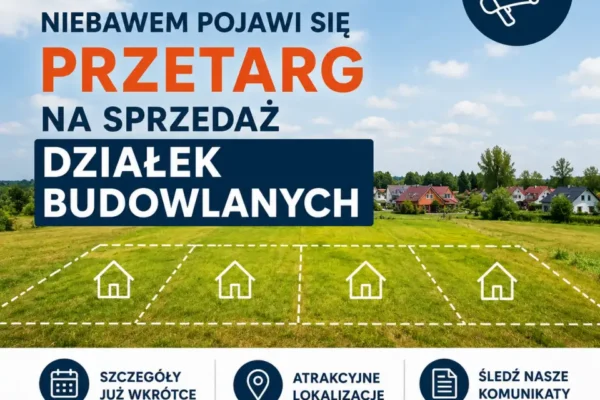 Przetarg na działki budowlane w Choszczewie już 13 sierpnia