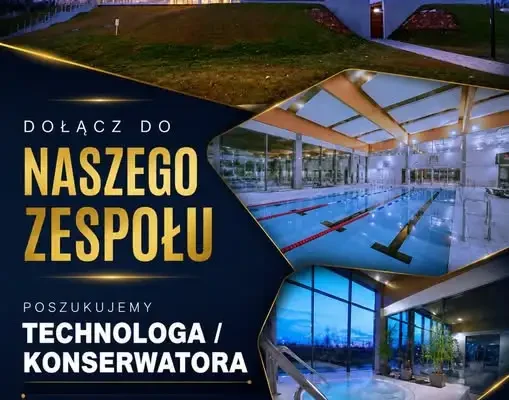 Praca dla technika: Zduńska Woda szuka konserwatora basenów