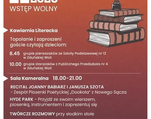II MOC POETÓW w MDK Ratusz – wieczór poezji, muzyki i lokalnej twórczości już 11 września