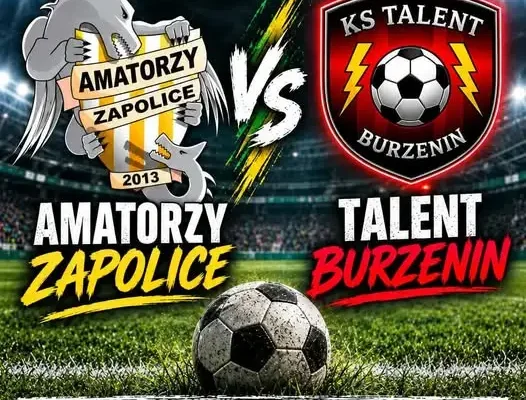 Amatorzy Zapolice zagrają z Talentem Burzenin w 3. kolejce Klasy B
