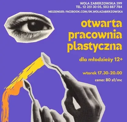 Nowy sezon w Domu Kultury w Woli Zabierzowskiej – ruszają zapisy na zajęcia plastyczne