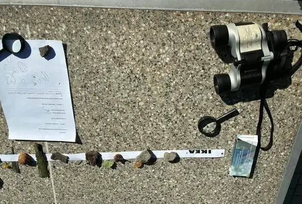 Lekcja przyrody w terenie – uczniowie odkrywali tajemnice natury