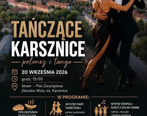 Tańczące Karsznice 2026 – polonez, tango i potańcówka na Placu Zwycięstwa