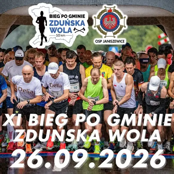 XI Bieg po Gminie Zduńska Wola – ostatnie miejsca na starcie!
