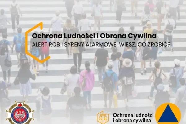 Alert RCB i syreny alarmowe – czy wiesz, jak zareagować w sytuacji zagrożenia?