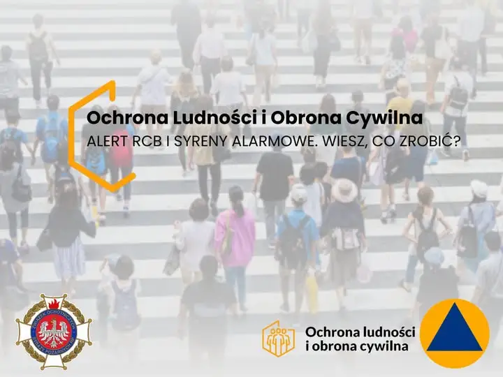 Alert RCB i syreny alarmowe – czy wiesz, jak zareagować w sytuacji zagrożenia?