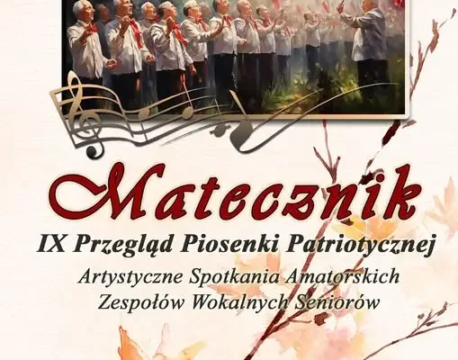 Szadek: IX Przegląd Piosenki Patriotycznej „Matecznik” – zgłoszenia do 7 listopada