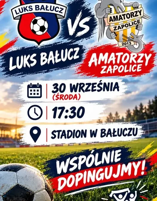 Młodzi Amatorzy z Zapolic zagrają na wyjeździe z LUKS Bałucz