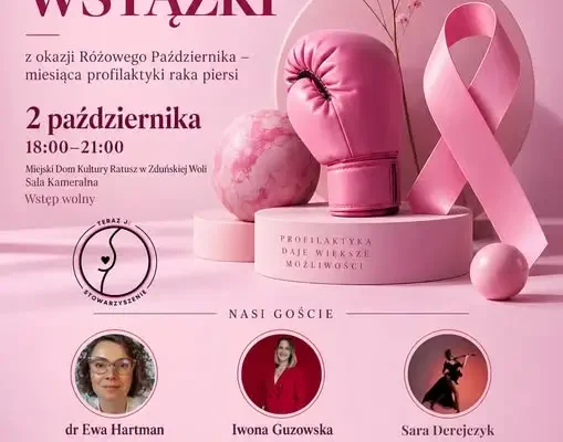 Dzień Różowej Wstążki w Zduńskiej Woli – profilaktyka raka piersi w praktyce