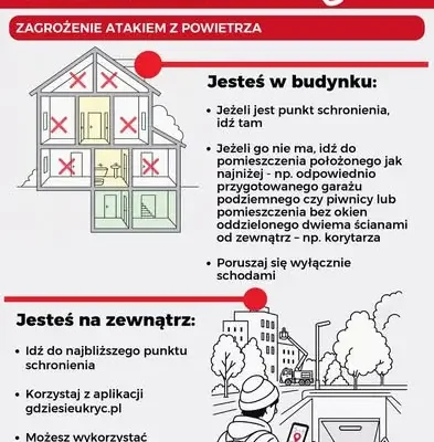Alert RCB i syreny alarmowe – jak reagować? Nowe materiały MSWiA