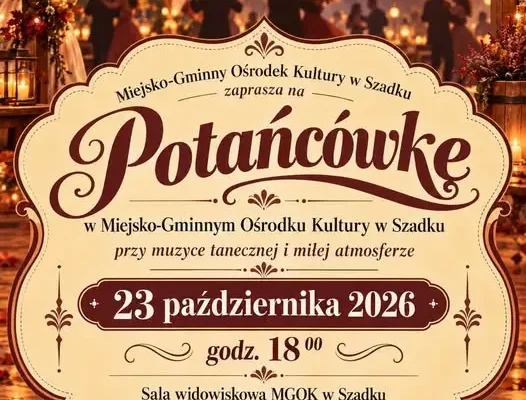Jesienna potańcówka w Szadku – 23 października 2026
