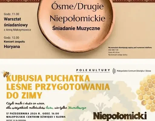Weekend pełen wrażeń w Małopolskim Centrum Dźwięku i Słowa
