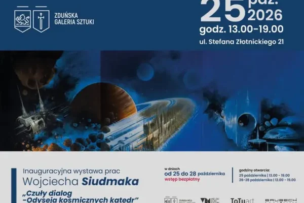 Zduńska Wola otwiera nową galerię sztuki. Pierwsza wystawa prac Wojciecha Siudmaka