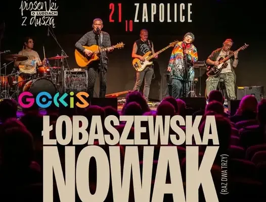 Koncert Grażyny Łobaszewskiej i Adama Nowaka w Zapolicach już w środę