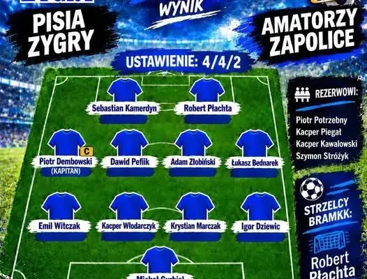 Amatorzy Zapolice kończą rundę jesienną porażką z GKS Pisia Zygry