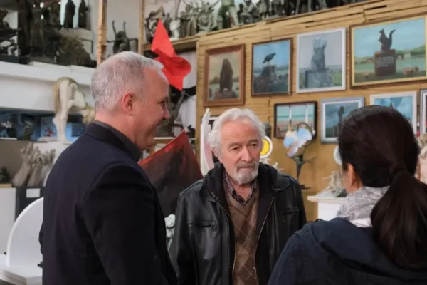 Wojciech Siudmak spotkał się z mieszkańcami Zduńskiej Woli