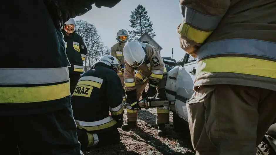 Wypadek w Marżynku – interwencja służb ratunkowych